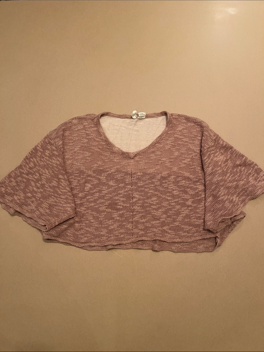 Cropped Knit Top